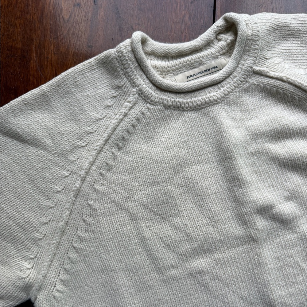 Abercrombie and Fitch Crew Roll neck sweater - Picture 2 of 4